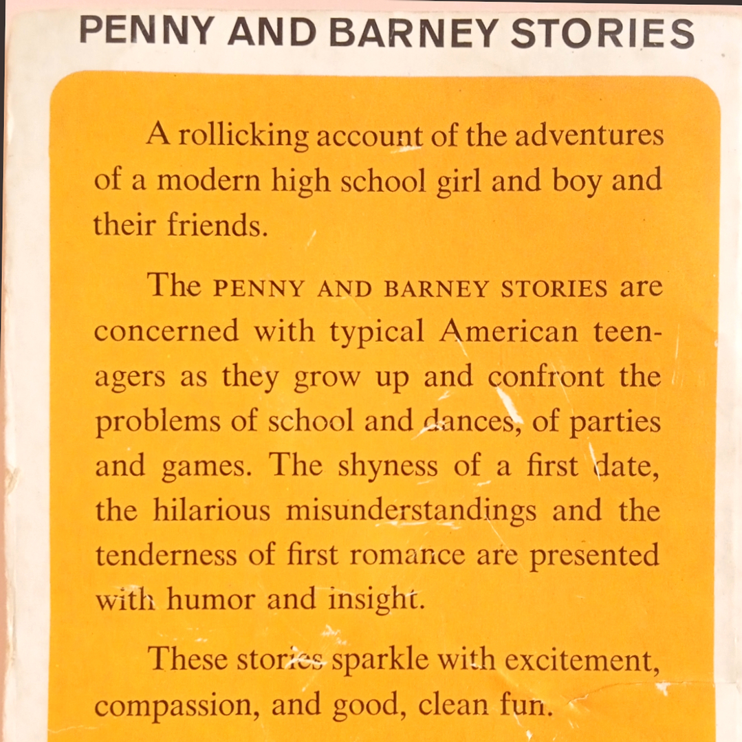 Libro “Penny and Barney Stories”, Maxine Curtis - de 1966 5