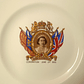 Plato conmemorativo Coronación Reina Isabel II - 1953 Inglaterra - Miniatura 2