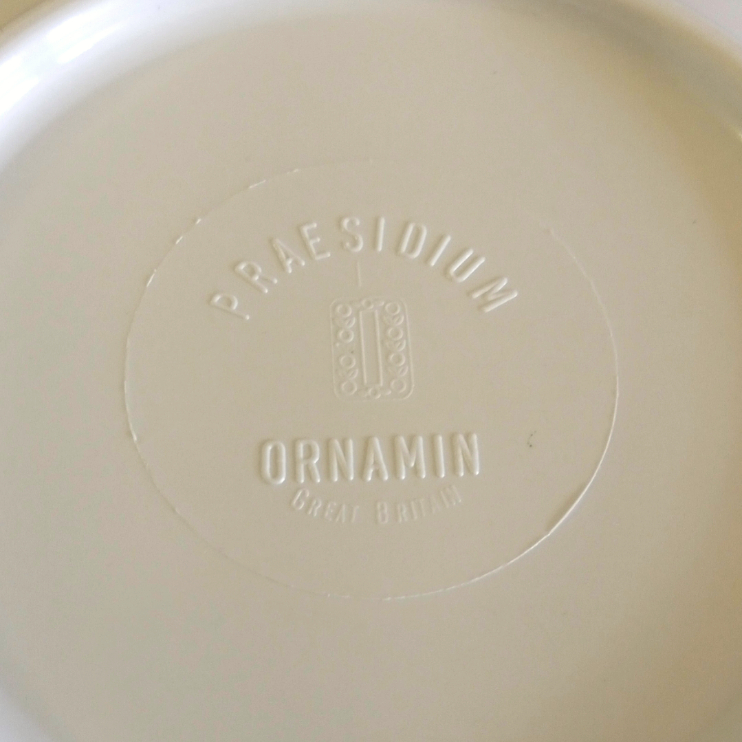 Plato  souvenir del Tank Museum de Inglaterra - años 70 4