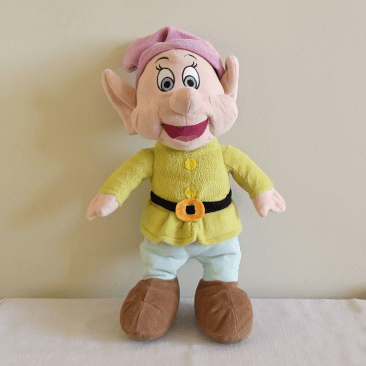 Peluche de Tontín (Dopey) de Blancanieves - Bélgica años 90 1