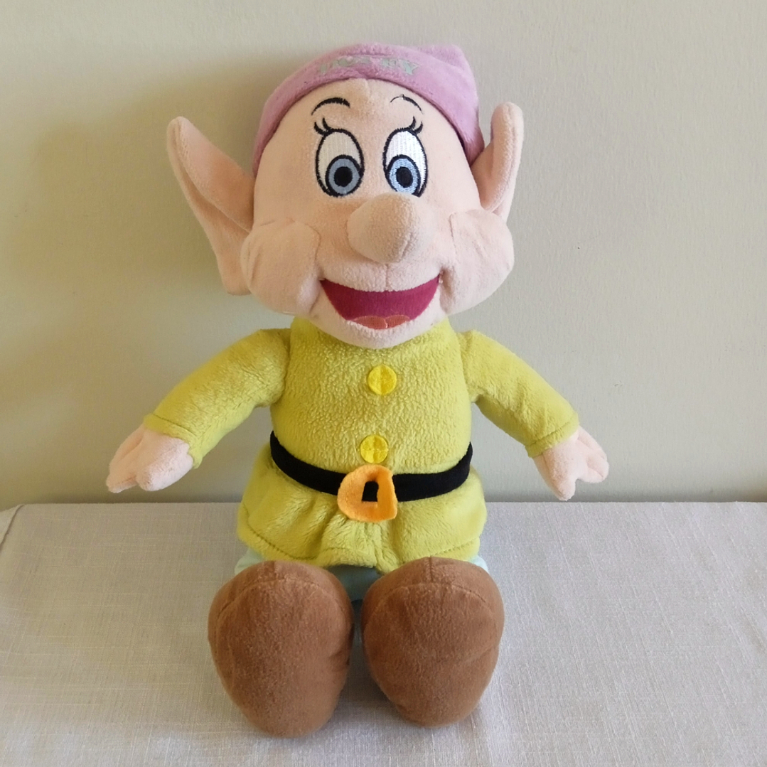 Peluche de Tontín (Dopey) de Blancanieves - Bélgica años 90 5