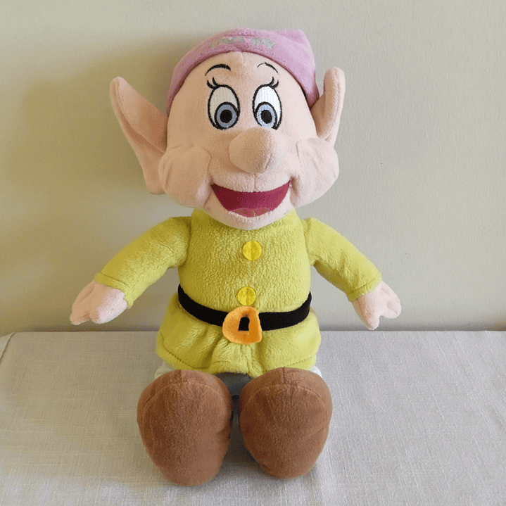 Peluche de Tontín (Dopey) de Blancanieves - Bélgica años 90 5