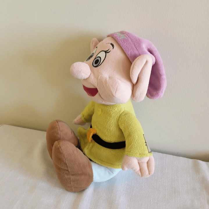 Peluche de Tontín (Dopey) de Blancanieves - Bélgica años 90 3