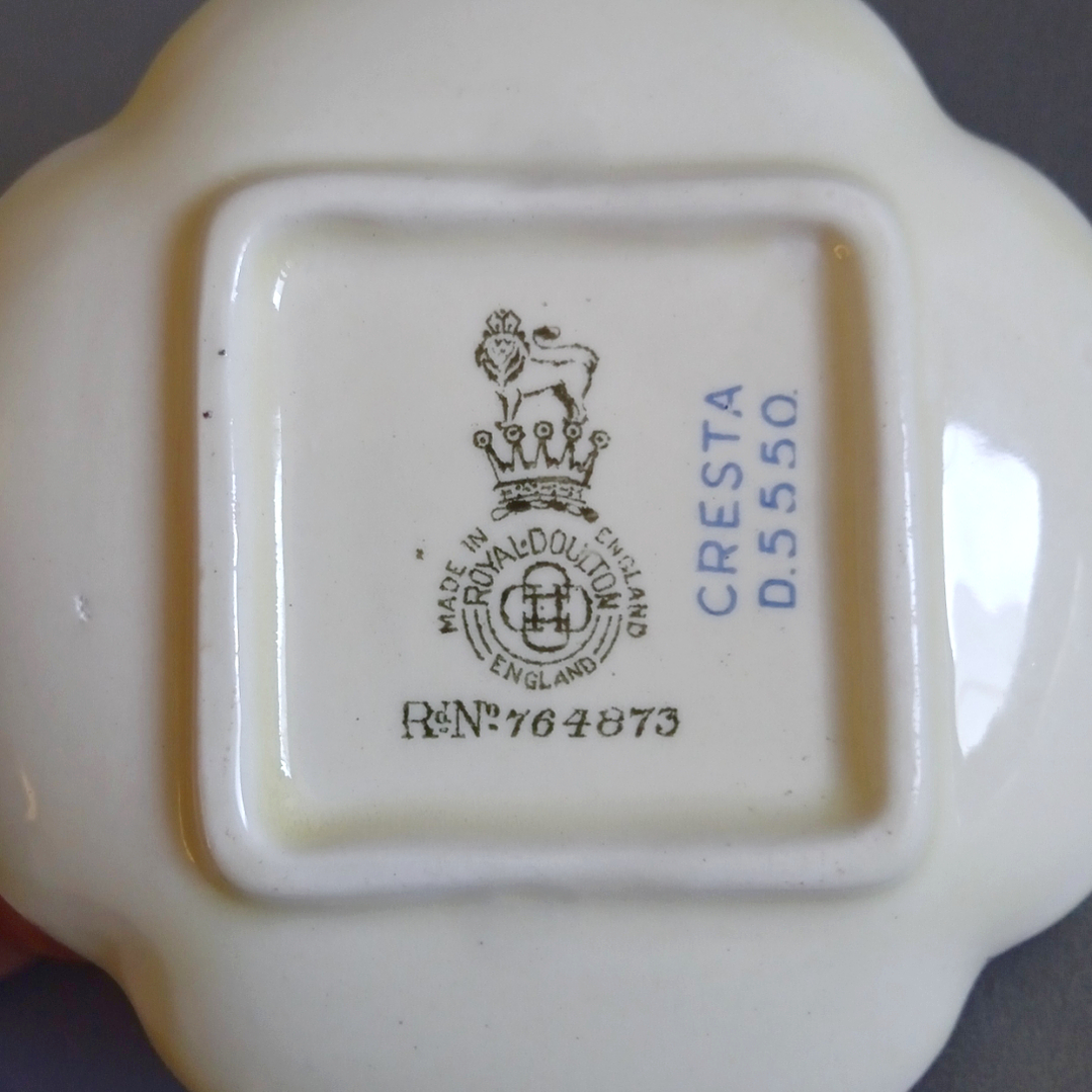 Platillo auxiliar de mesa Royal Doulton - años 30 2