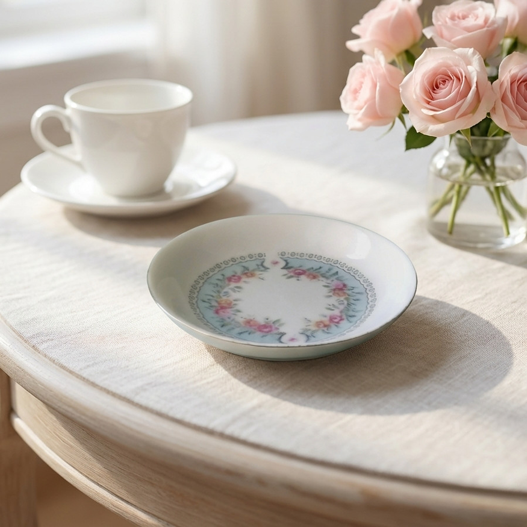 Plato pequeño vintage Cathay – porcelana china años 70 7