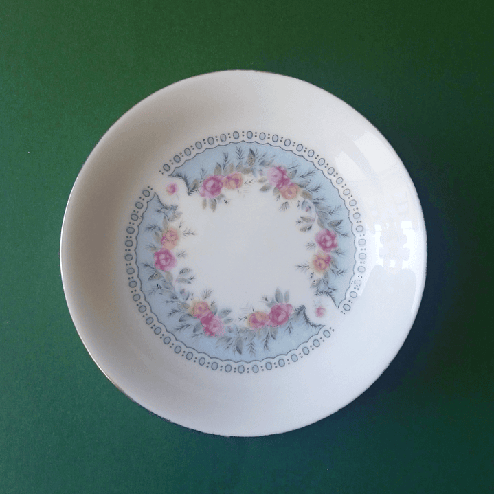 Plato pequeño vintage Cathay – porcelana china años 70 1