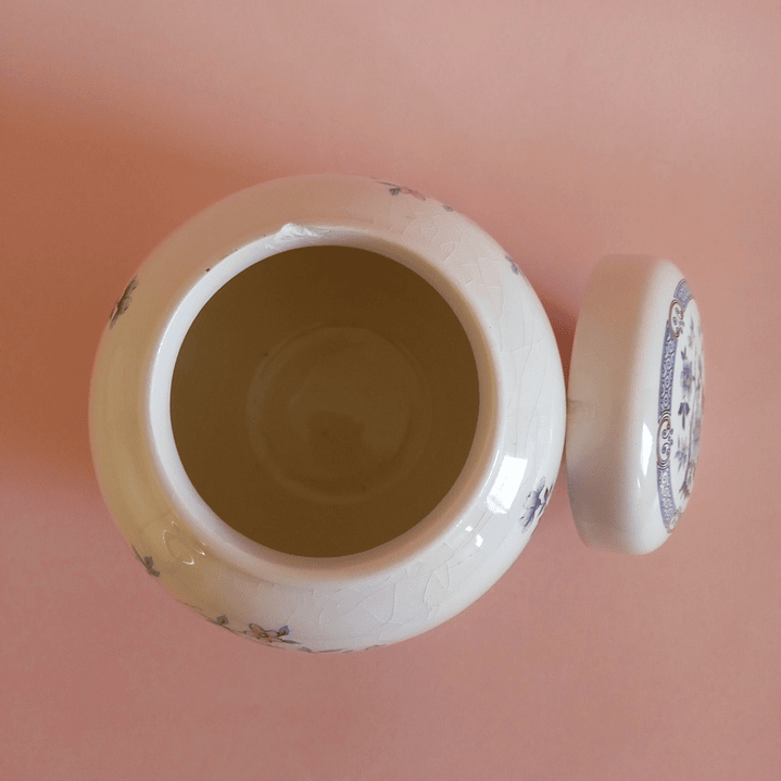 Pote decorativo inglés (ginger jar) Sadler - años 40 7