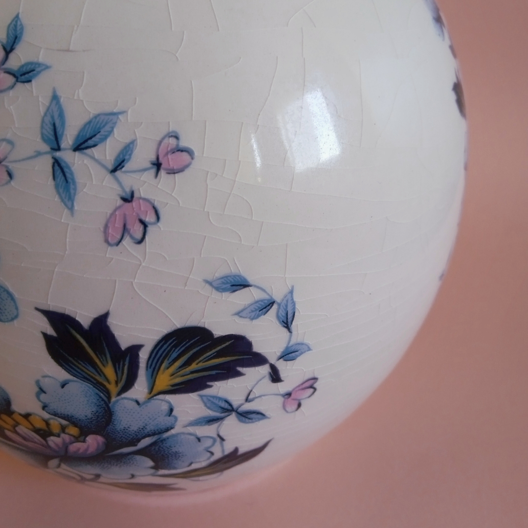 Frasco decorativo inglés (ginger jar) Sadler - años 40 5