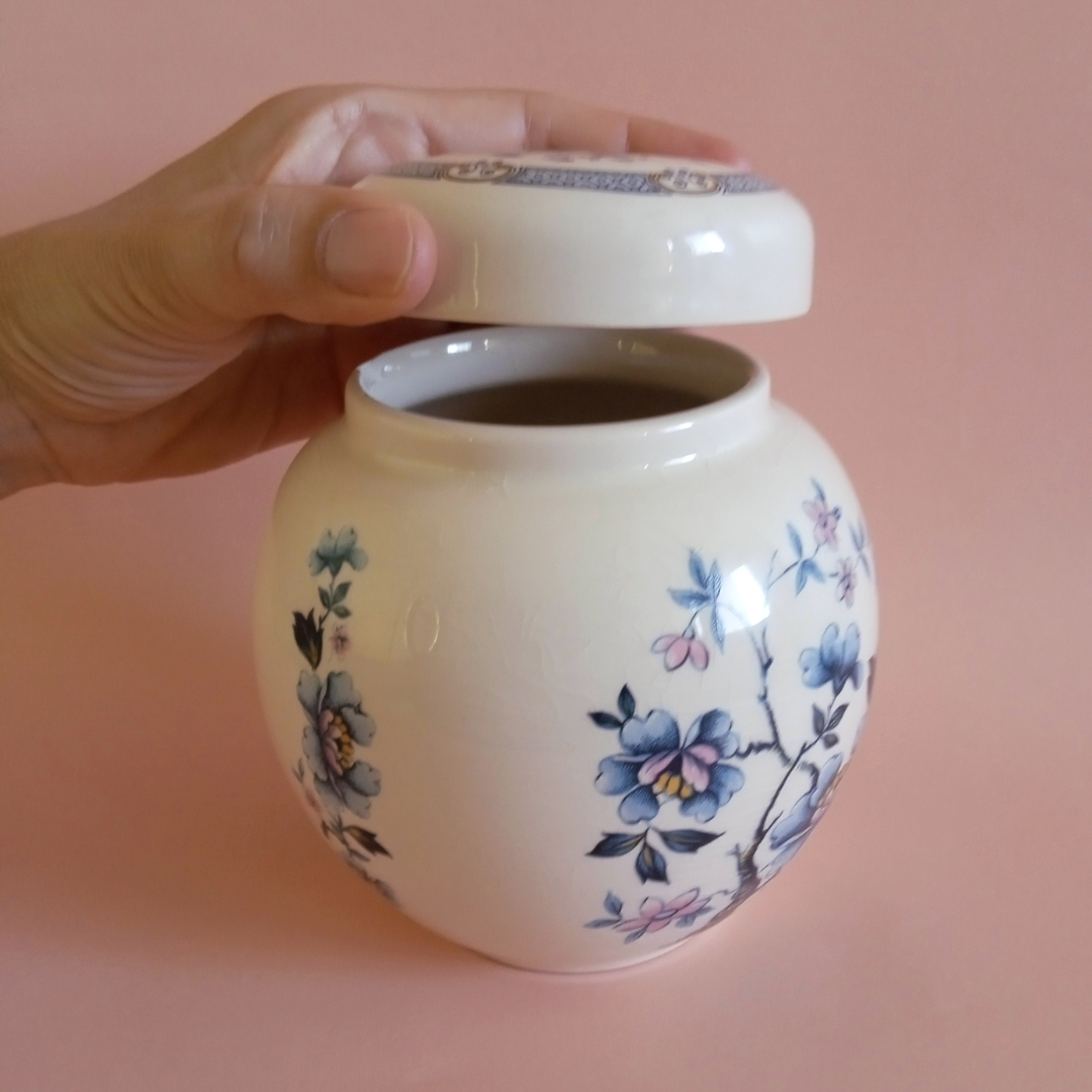 Frasco decorativo inglés (ginger jar) Sadler - años 40 6