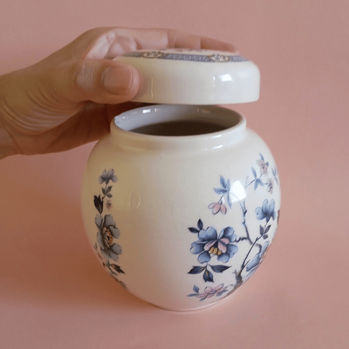 Pote decorativo inglés (ginger jar) Sadler - años 40 6