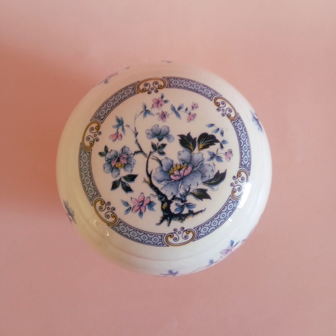 Frasco decorativo inglés (ginger jar) Sadler - años 40 3