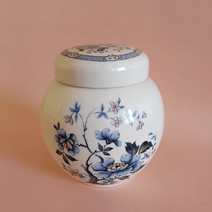 Frasco decorativo inglés (ginger jar) Sadler - años 40