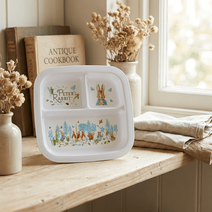 Plato decorativo Peter Rabbit, diseño inglés · años 90-2000 7