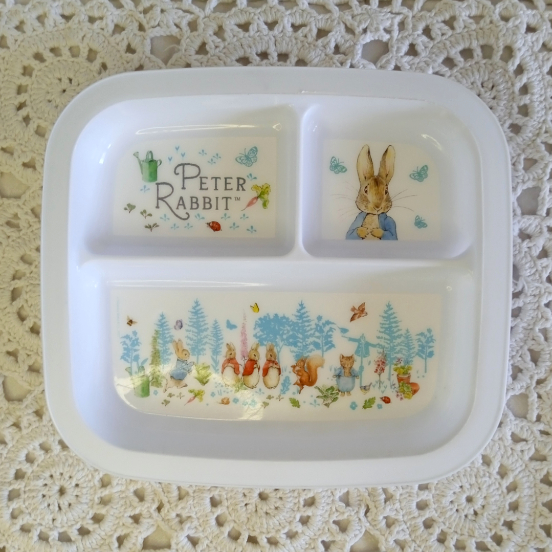 Plato decorativo Peter Rabbit, diseño inglés · años 90-2000 1