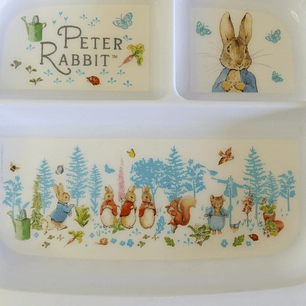 Plato decorativo Peter Rabbit, diseño inglés · años 90-2000