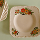 Seis platos decorativos ingleses - Staffordshire 1940 - Miniatura 7