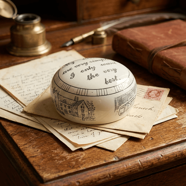 Pisapapeles inglés Baekgaard · años 80 6