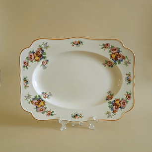 Bandeja inglesa antigua Crown Ducal · 1925–1930