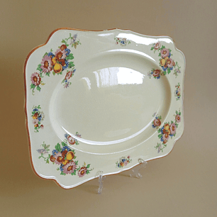 Bandeja inglesa antigua Crown Ducal · 1925–1930