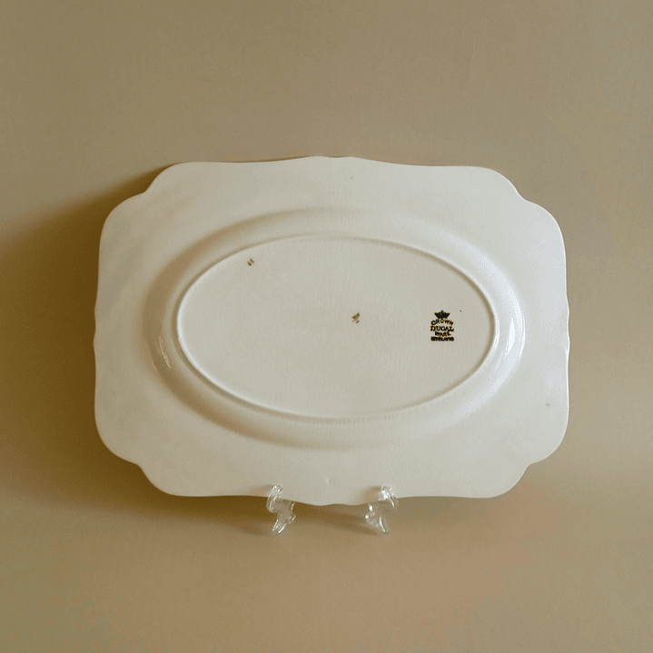 Bandeja inglesa antigua Crown Ducal · 1925–1930 7