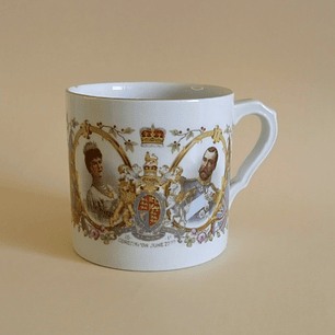 Tazón conmemorativo Coronación Rey Jorge V · 1911