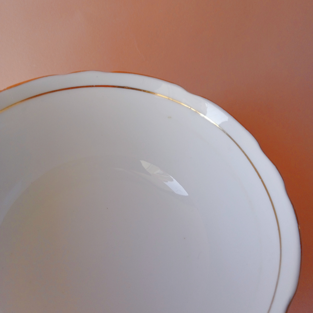 Bowl mediano inglés Aynsley · años 40 7