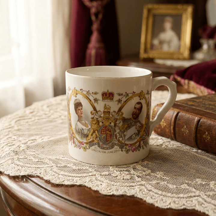 Tazón conmemorativo Coronación Rey Jorge V · 1911 9