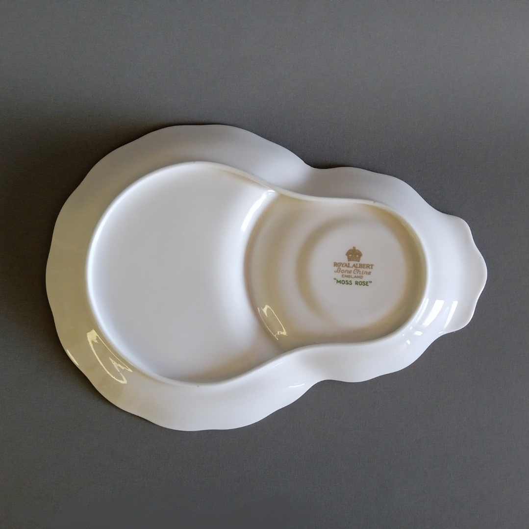 Plato para snack de porcelana · Inglaterra 1955-60 6