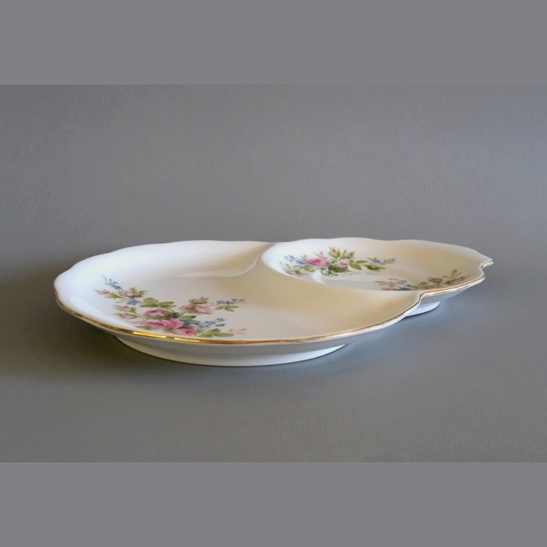 Plato para snack de porcelana · Inglaterra 1955-60 7