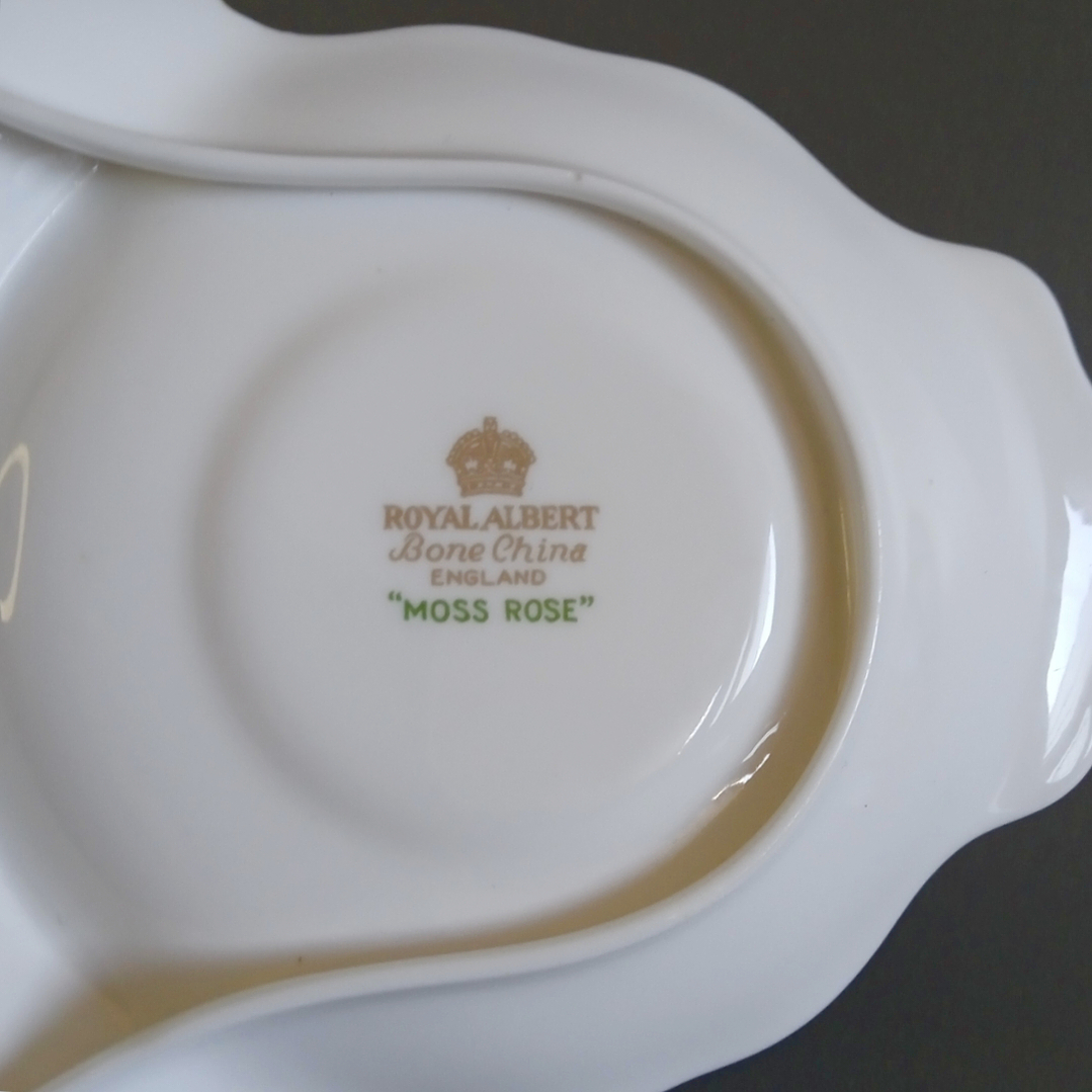 Plato para snack de porcelana · Inglaterra 1955-60 3