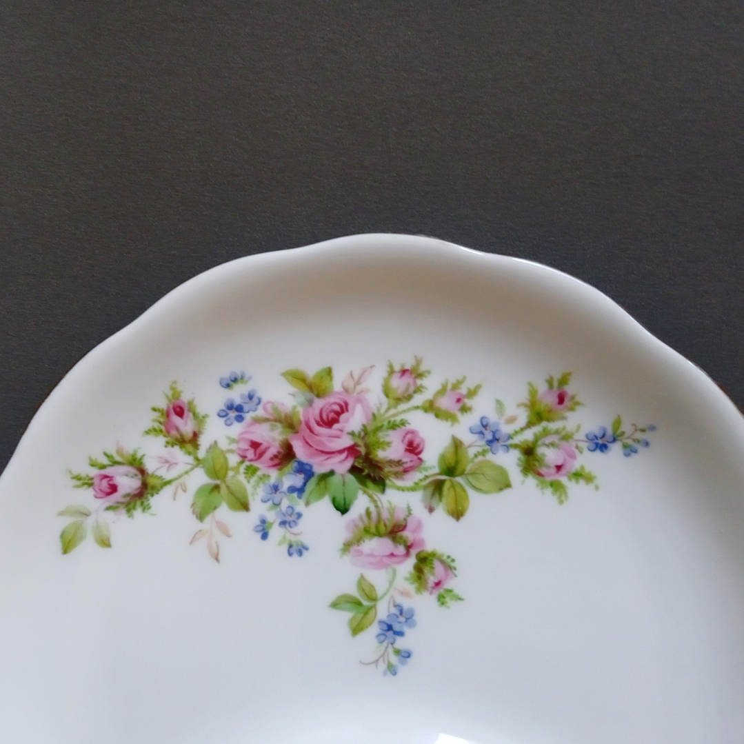 Plato para snack de porcelana · Inglaterra 1955-60 5