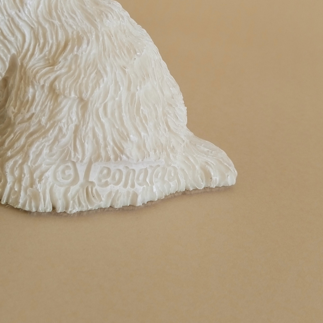 Figura decorativa inglesa de perro Westie · The Leonardo Collection 5