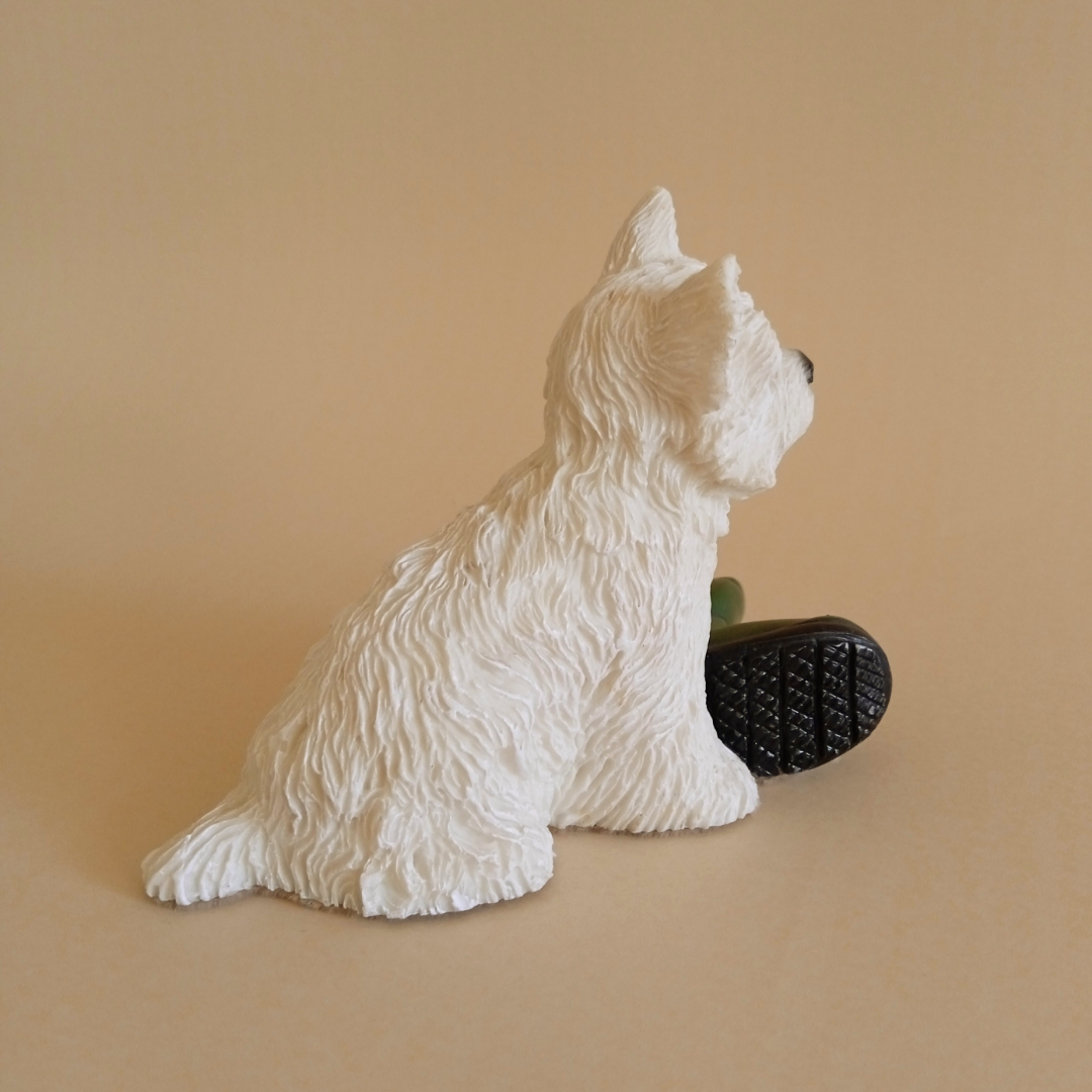 Figura decorativa inglesa de perro Westie · The Leonardo Collection 4