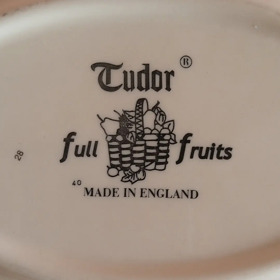 Frutera vintage Tudor “Full Fruits”— Inglaterra 3