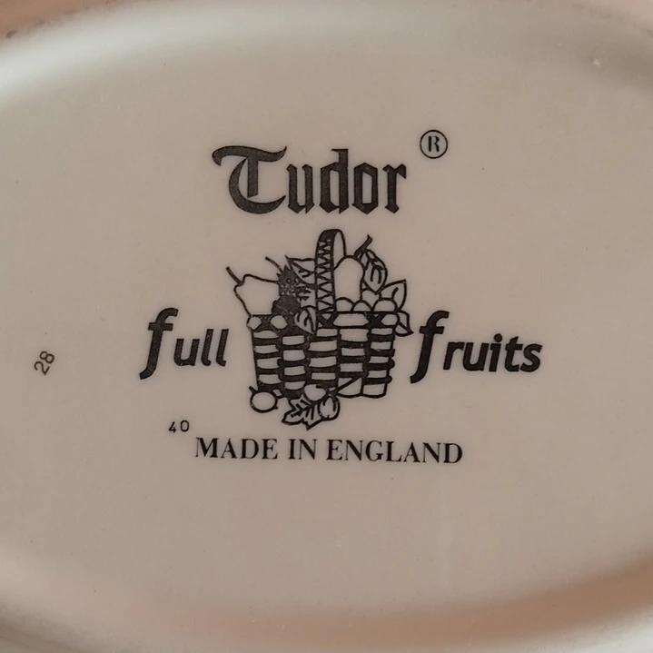 Frutera vintage Tudor “Full Fruits”— Inglaterra 3