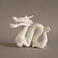 Pareja de dragones orientales de cerámica esmaltada - Japón - Miniatura 5