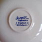 Juego de 6 platitos ingleses Ridgway “Windsor” azul - Miniatura 5