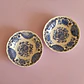 Juego de 6 platitos ingleses Ridgway “Windsor” azul - Miniatura 8