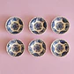 Juego de 6 platitos ingleses Ridgway “Windsor” azul - Miniatura 2