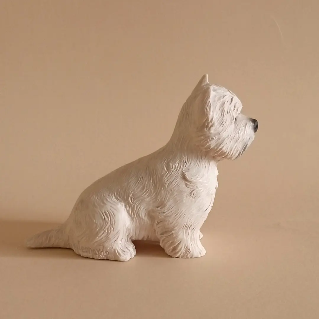 Figura de Perro West Highland Terrier “Leonardo Collection” 5