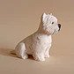 Figura de Perro West Highland Terrier “Leonardo Collection” - Miniatura 1