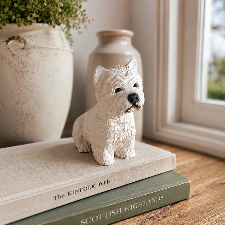 Figura de Perro West Highland Terrier “Leonardo Collection” 8