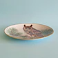 Plato decorativo Limoges Haviland “Long-eared Owl” • Francia 1984 - Miniatura 5