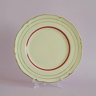 Pareja de platos de postre ingleses Grindley 