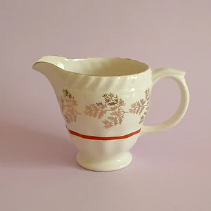 Lechero inglés Staffordshire Tea Set • Años 50