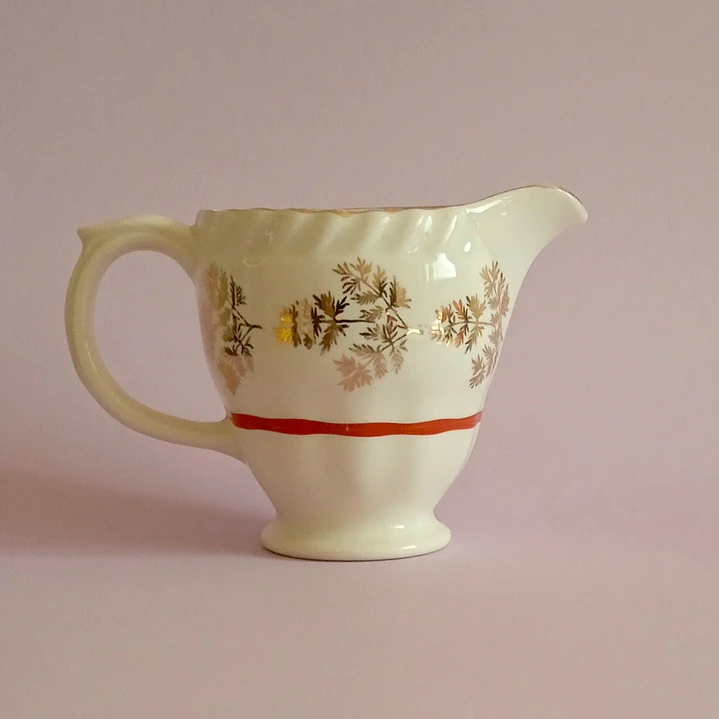 Lechero inglés Staffordshire Tea Set • Años 50 3