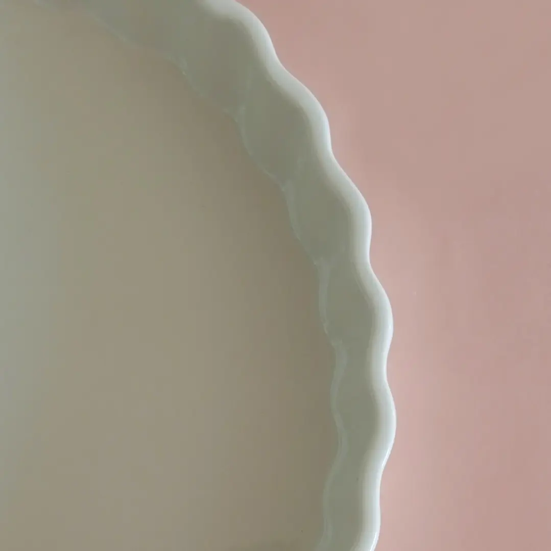Fuente para tarta de porcelana inglesa WM Bartleet & Sons 5