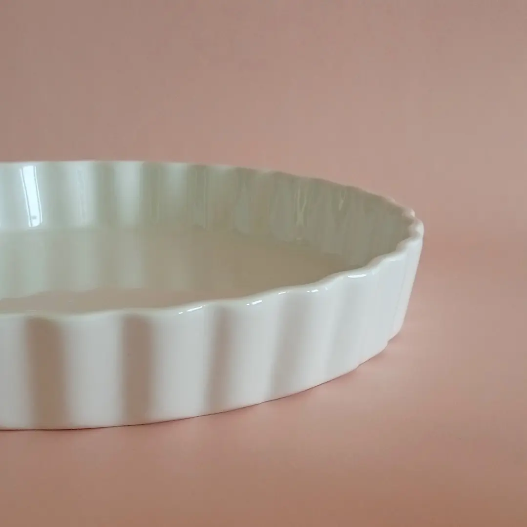 Fuente para tarta de porcelana inglesa WM Bartleet & Sons 4