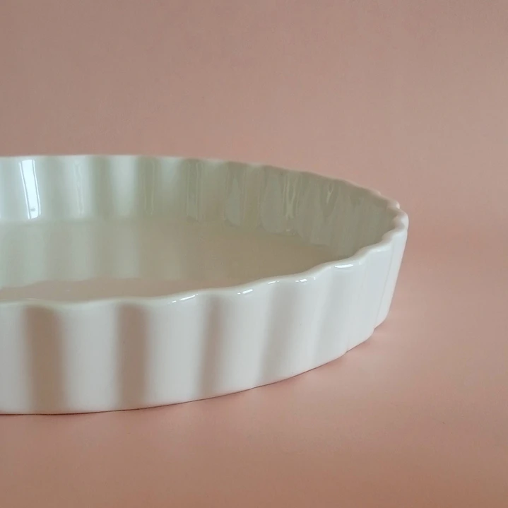 Fuente para tarta de porcelana inglesa WM Bartleet & Sons 4