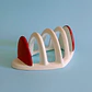 Porta tostadas inglés vintage Carlton Ware • c. 1960 - Miniatura 1